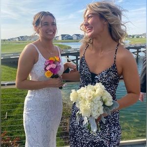 Ellie Wilde Black Sparkle Prom Dress